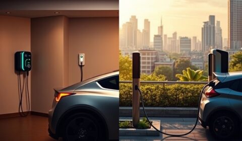 home vs public charging