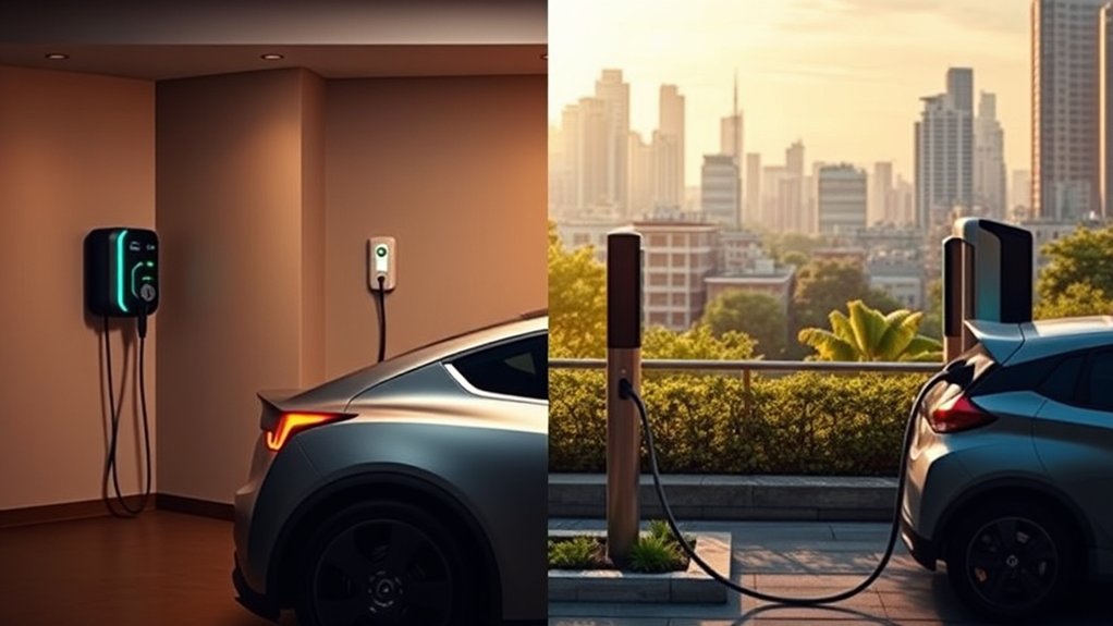 home vs public charging