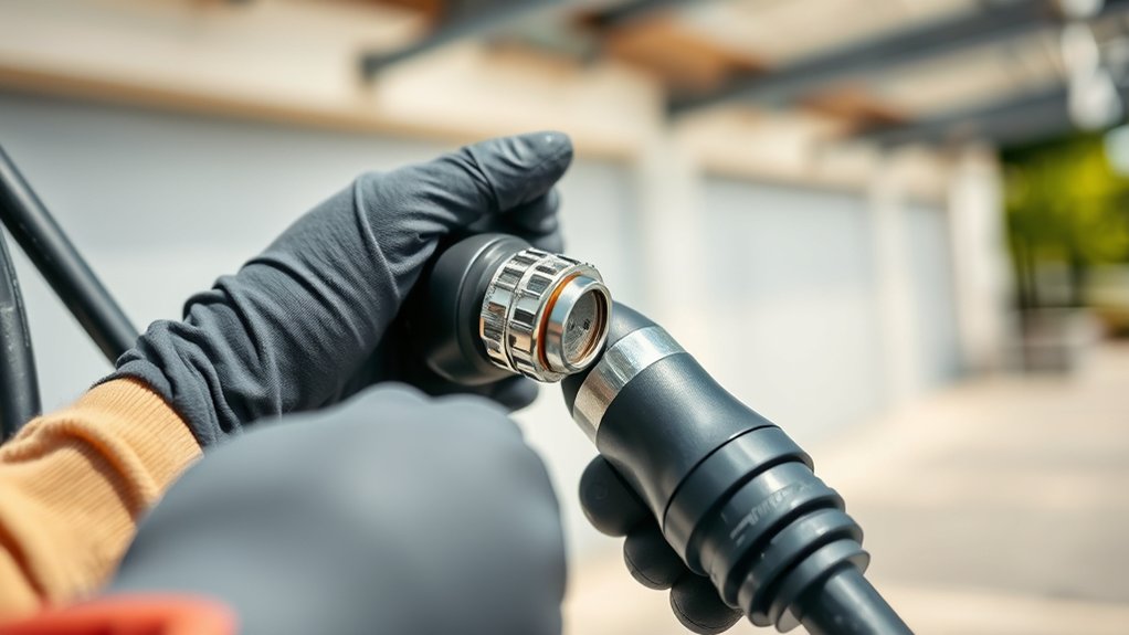 inspect cables for wear