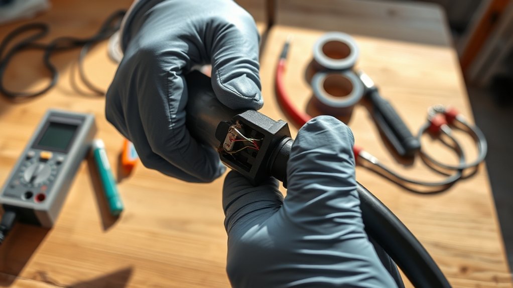 inspect ev charging cables