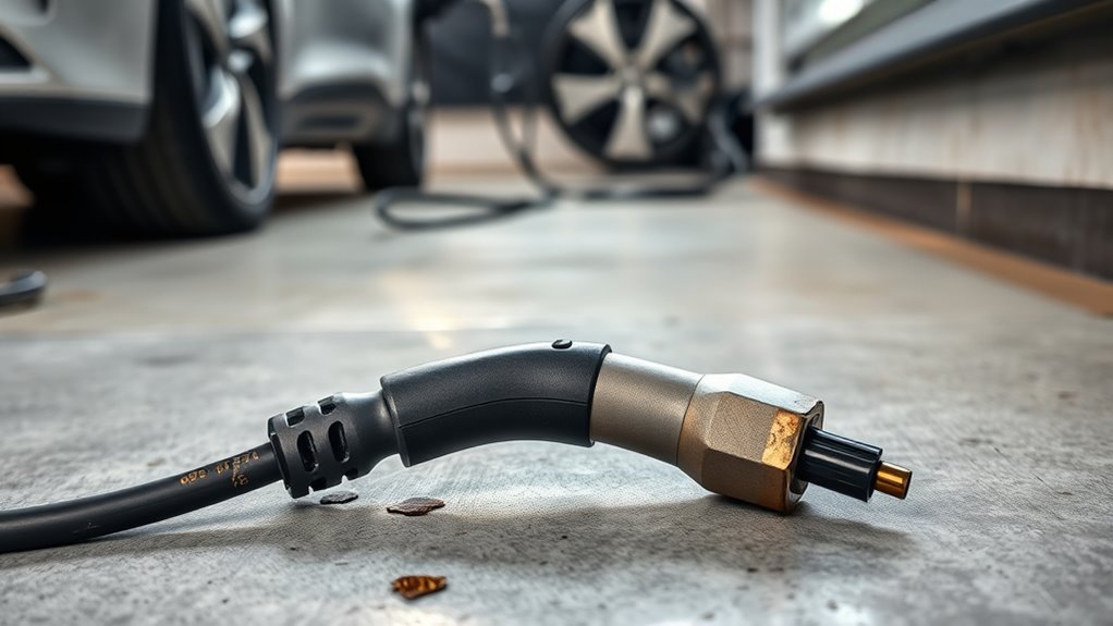inspect replace damaged cables