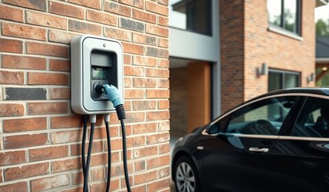 install outdoor ev charger