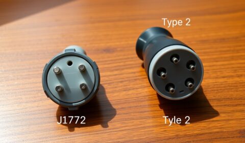 j1772 and type 2 differences
