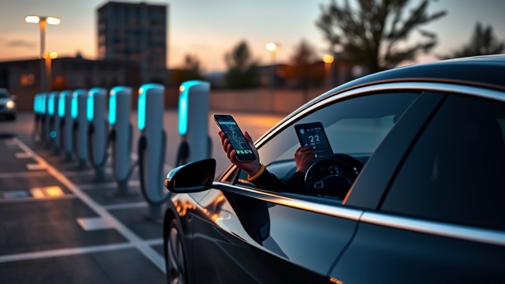locate nearby ev chargers