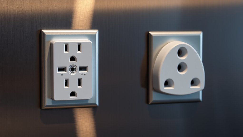 nema outlet comparison for evs