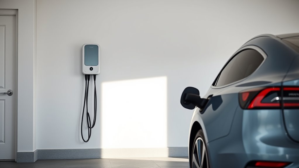 optimal ev charger height