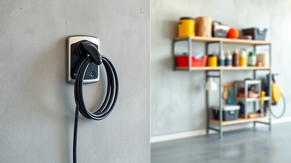 organized charging cable safety