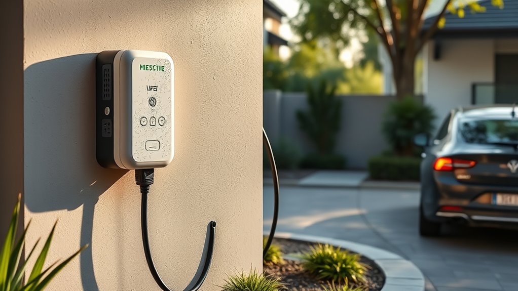 outdoor ev charger guidelines