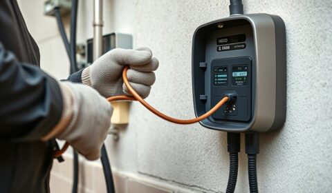 proper ev charger grounding