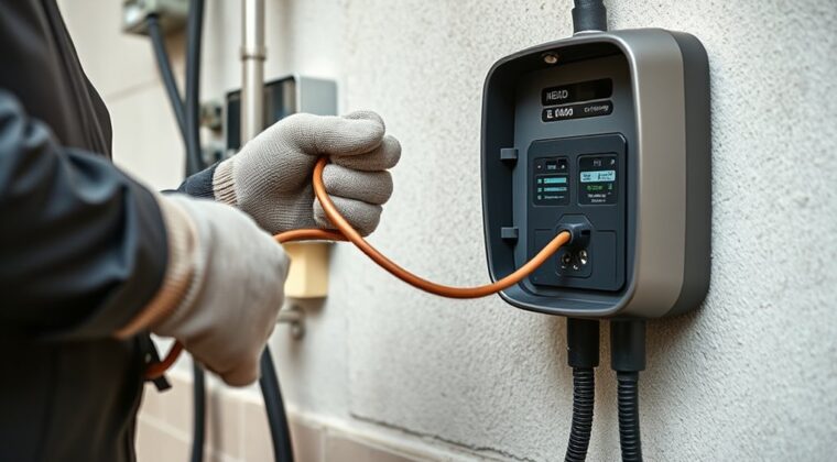 proper ev charger grounding