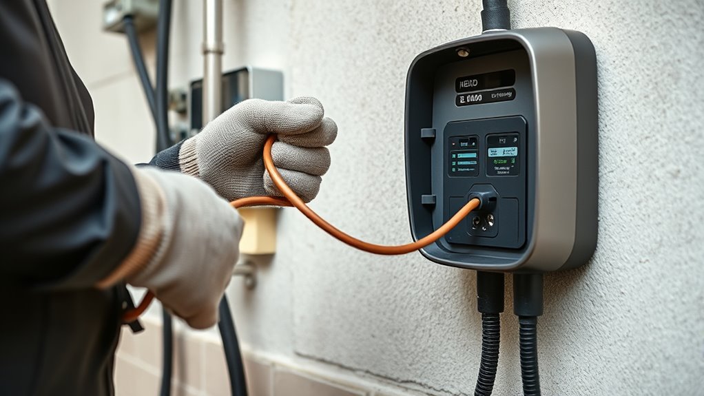 proper ev charger grounding