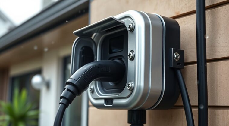 protect outdoor ev charger