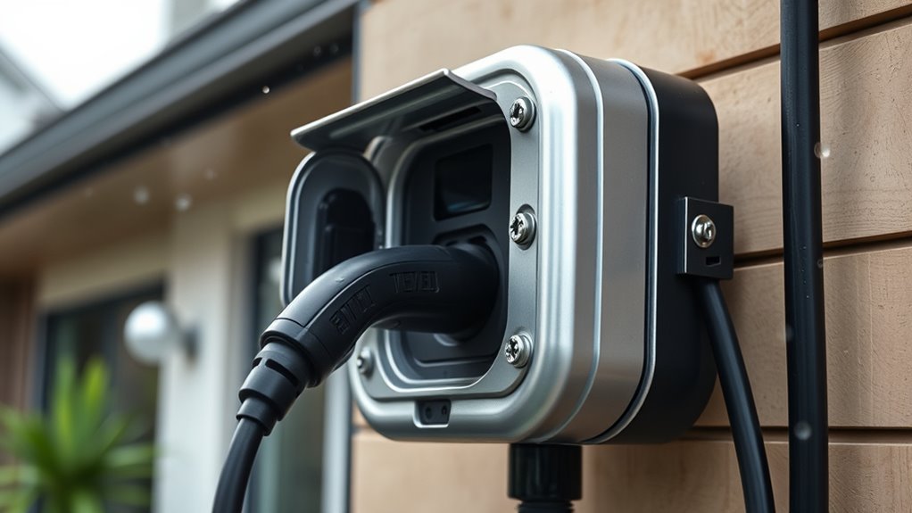 protect outdoor ev charger