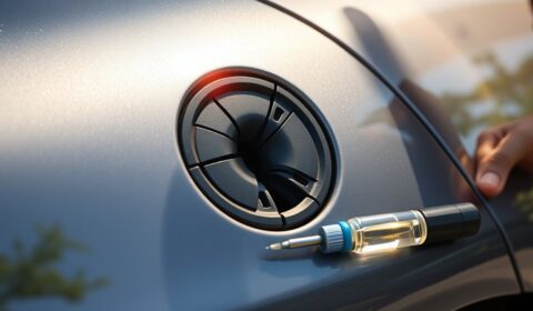 repair cracked ev charger