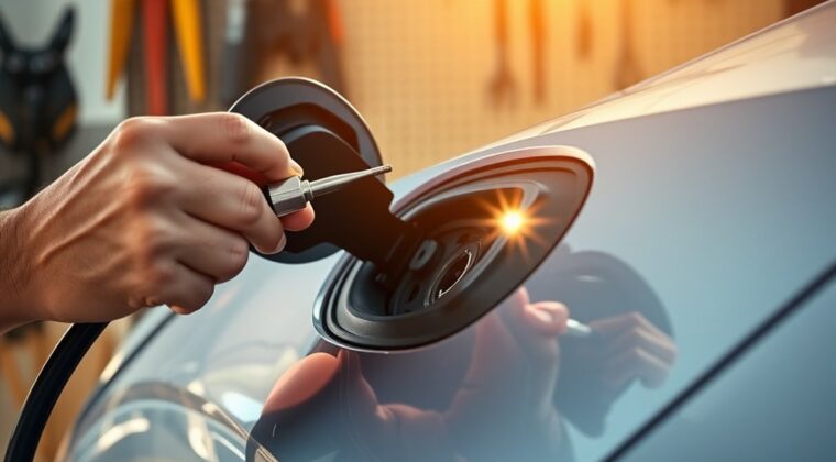 repair ev charging port