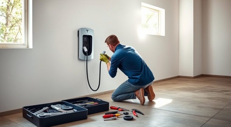 repair tesla wall connector