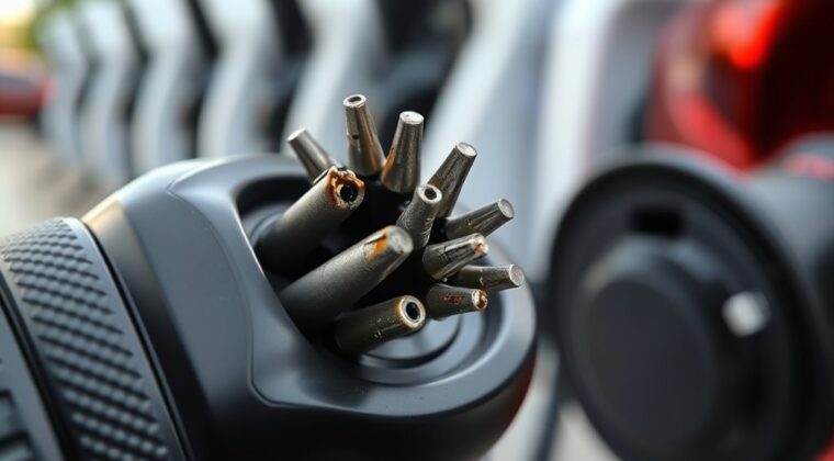 repairing damaged charging pins