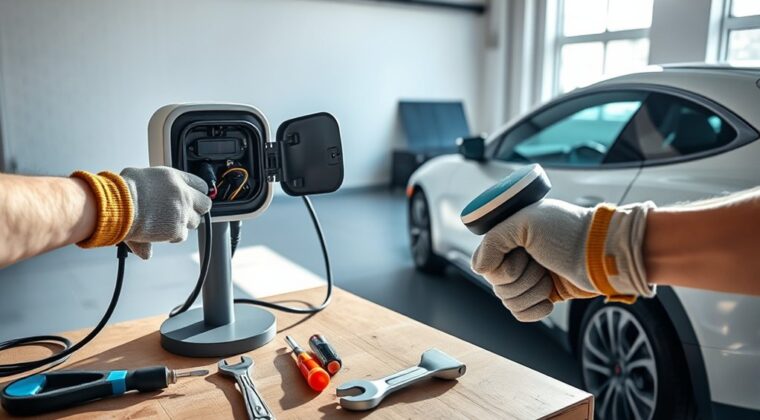 replacing an ev charger