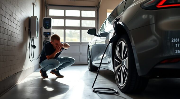 resetting a malfunctioning ev charger