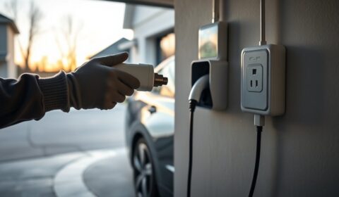 safe home ev charging
