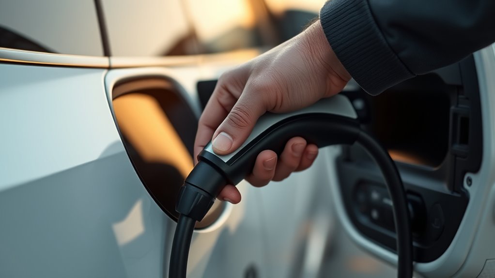 safely disconnect ev charging
