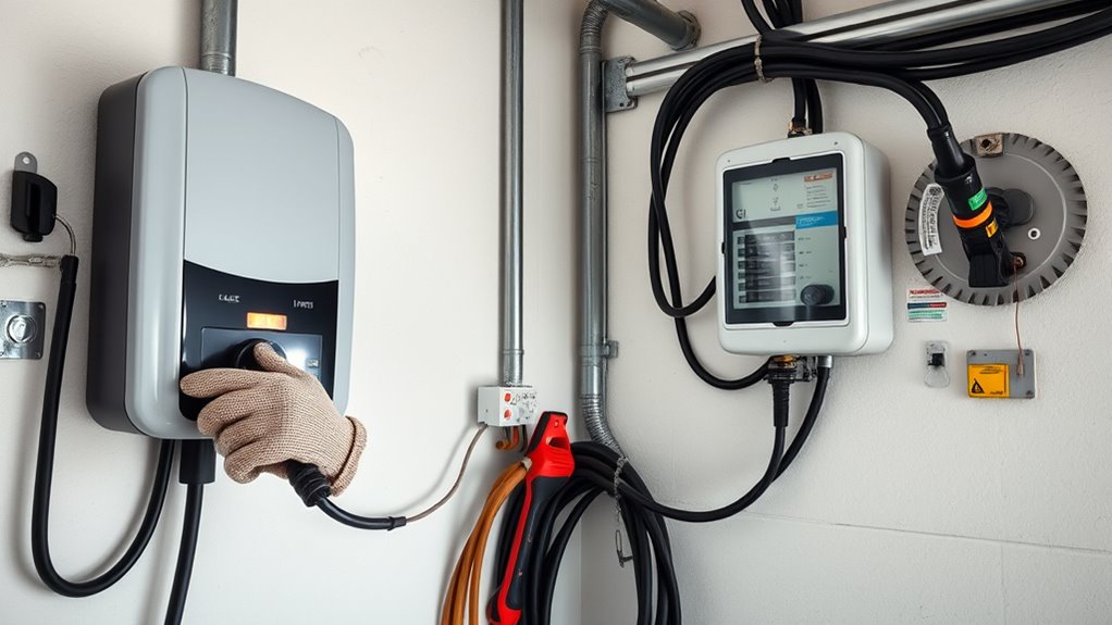 safely install ev charger