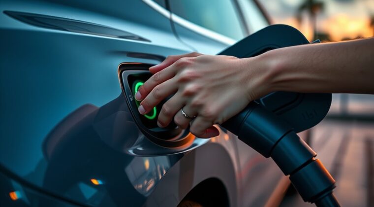 safely terminate ev charging