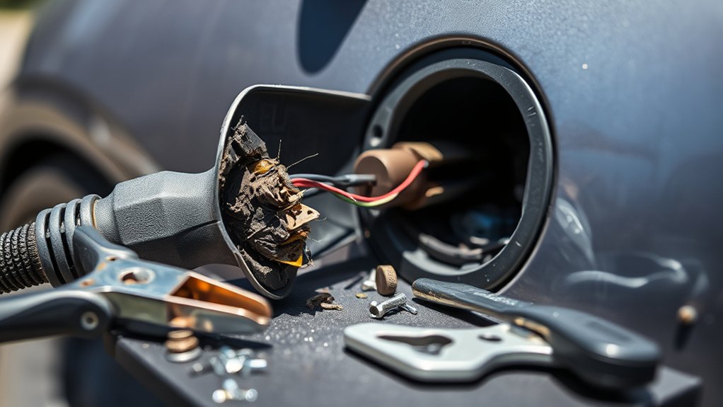 signs of charging damage