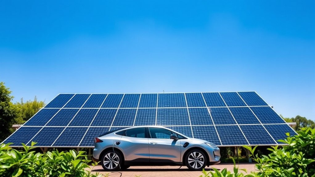 solar panels for ev charging