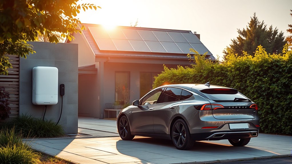 solar powered ev charging savings