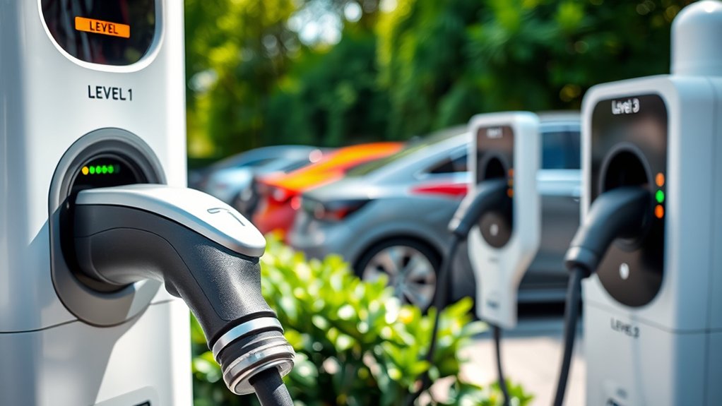three levels of ev charging