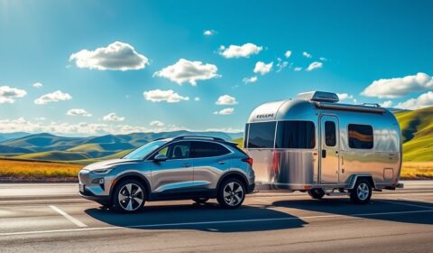 towing trailer ev charging