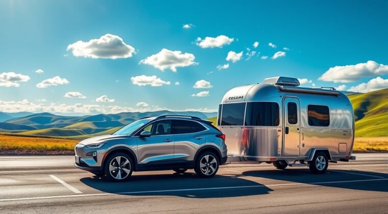 towing trailer ev charging