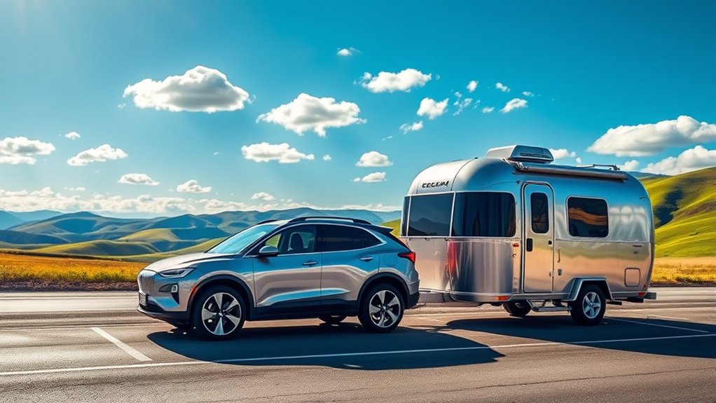 towing trailer ev charging