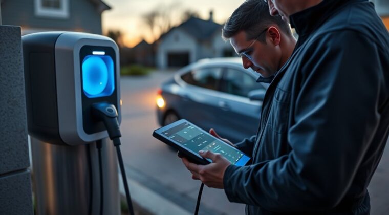 update ev charger firmware