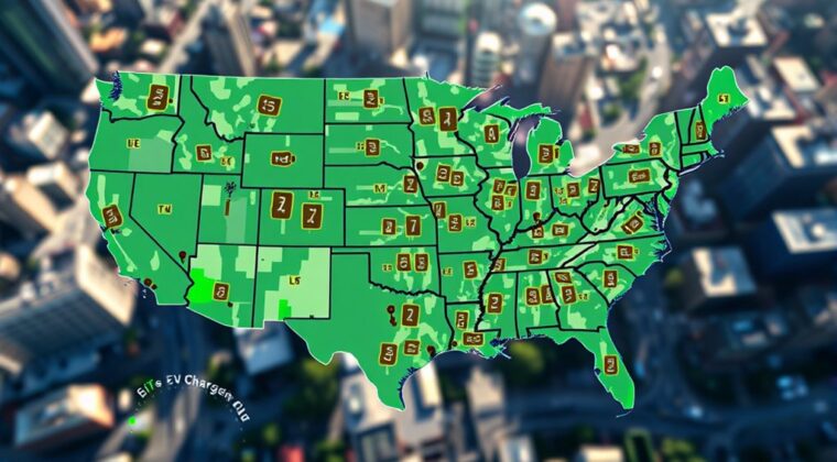 us ev charging density ranking