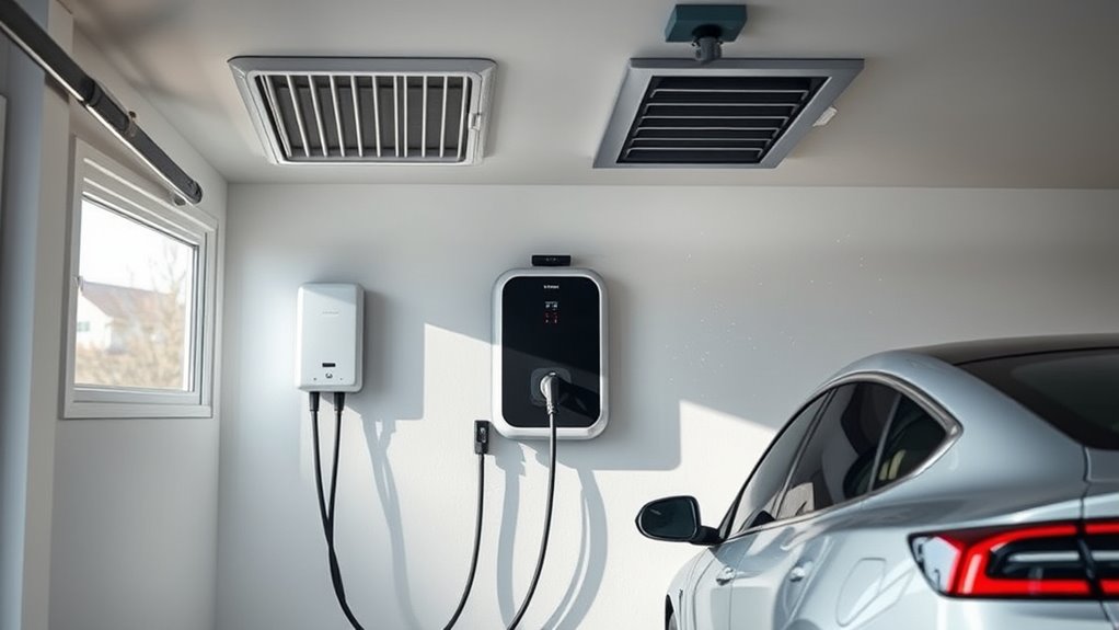ventilation requirements for ev chargers