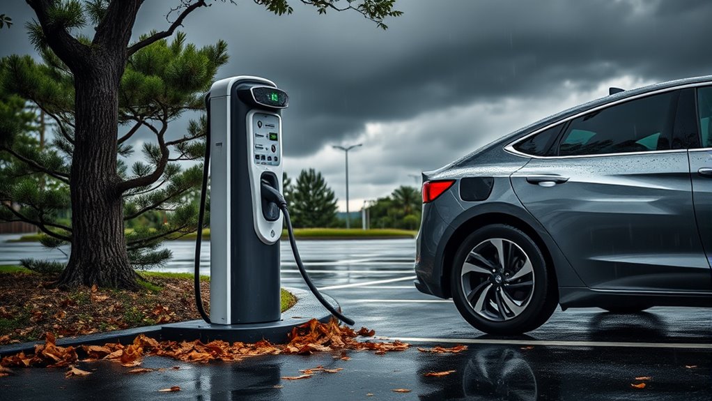 weatherproof ev charger safety