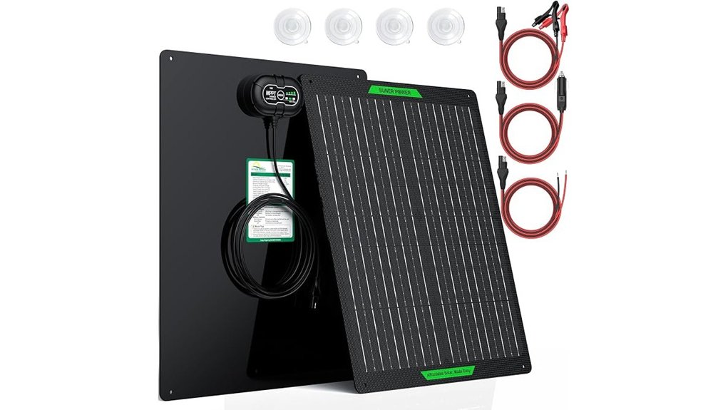 30w solar battery charger
