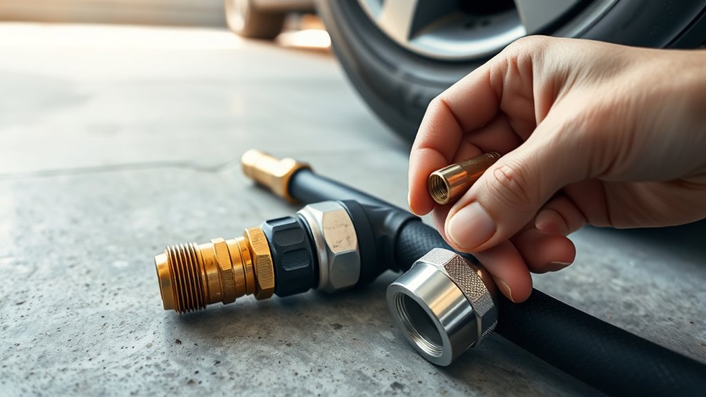 air hose tire inflator