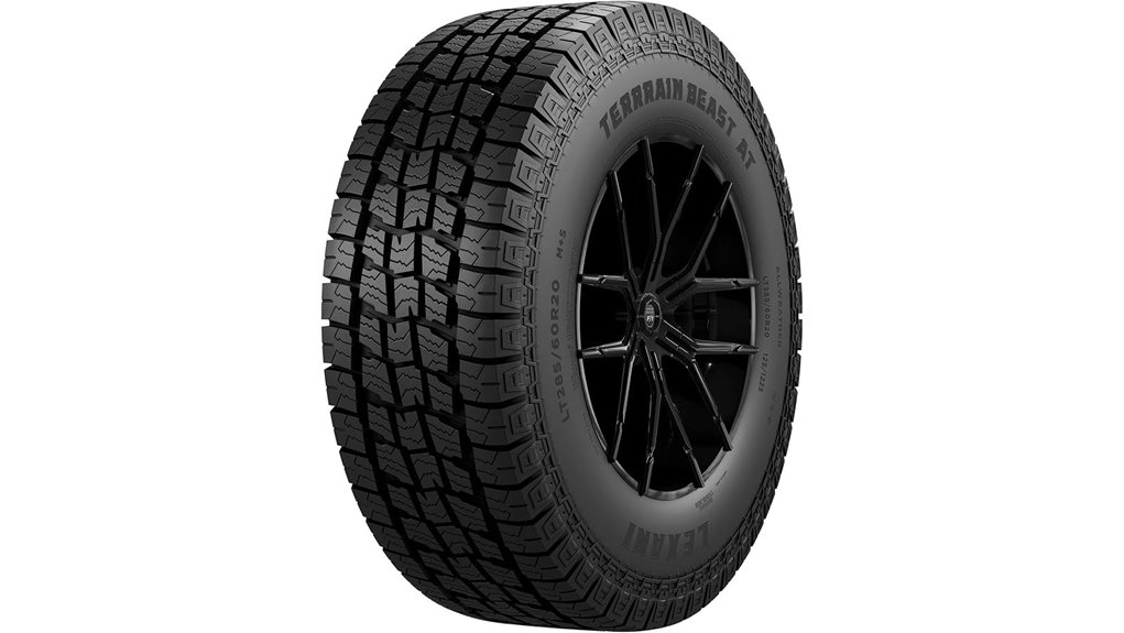 all terrain tire specification