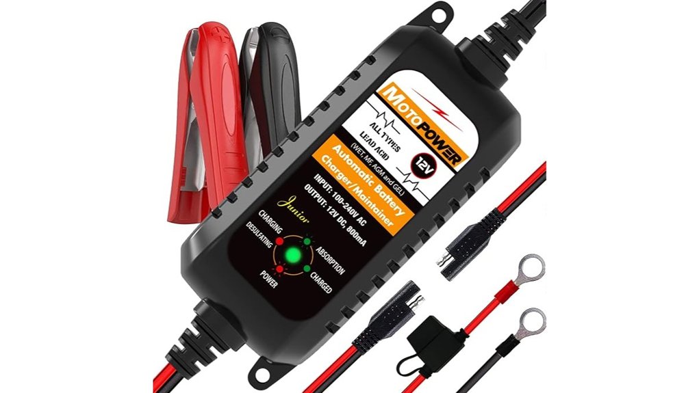 automatic 12v battery charger