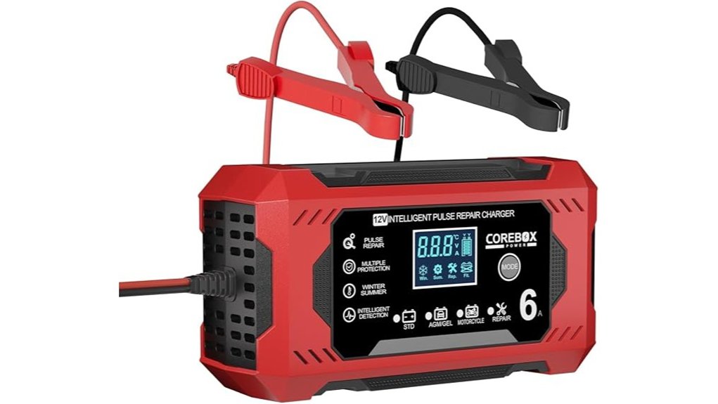 automatic 12v battery charger