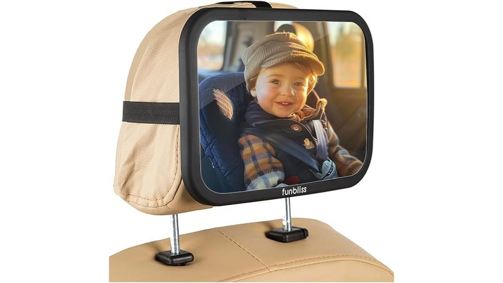 backseat baby car mirror