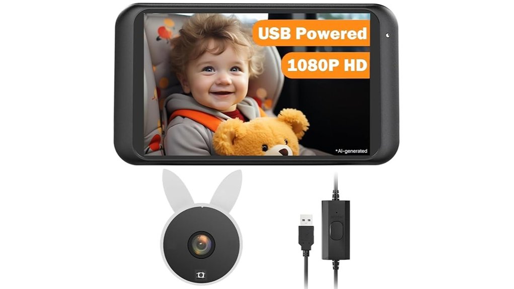 backseat baby monitoring camera