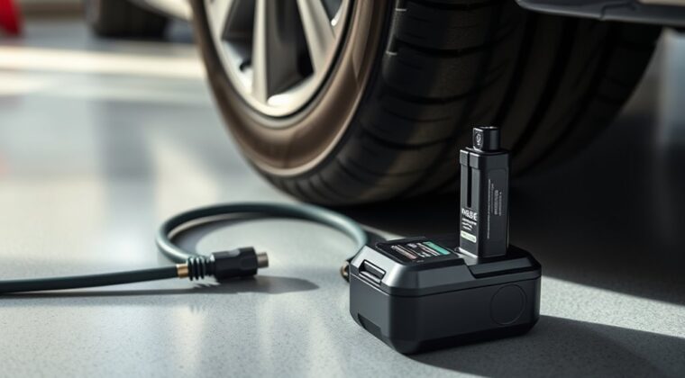 battery powered tire inflator runtime