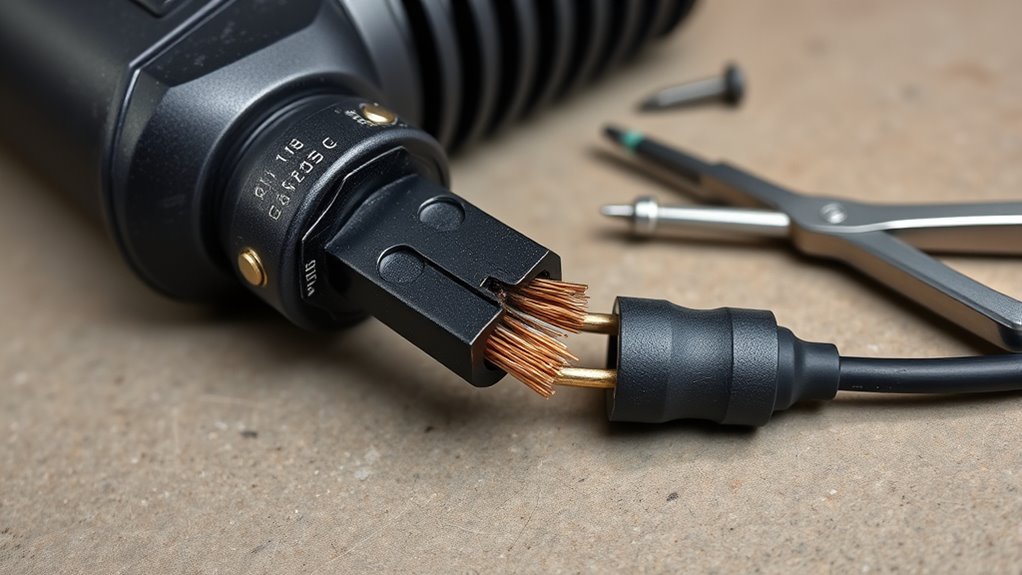 cable failure due to stress