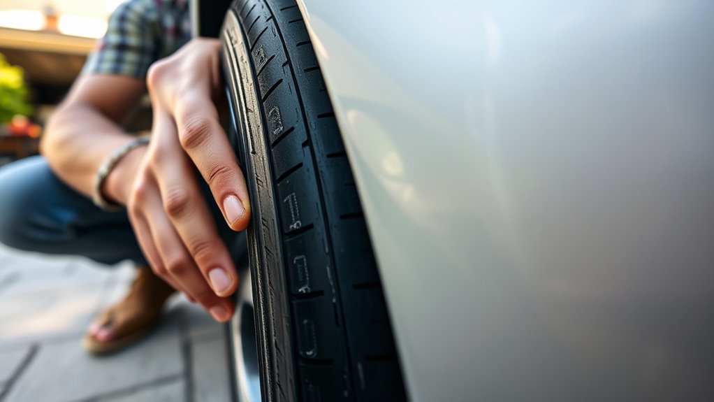check recommended tire pressure
