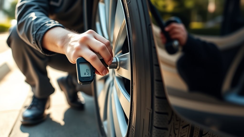 check tire pressure accurately
