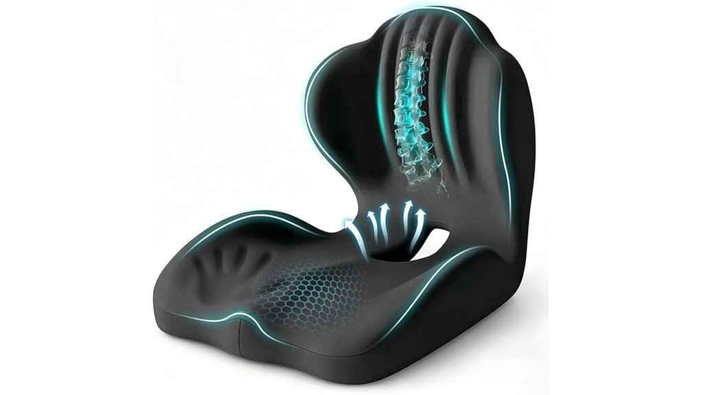comfortable lumbar support cushion